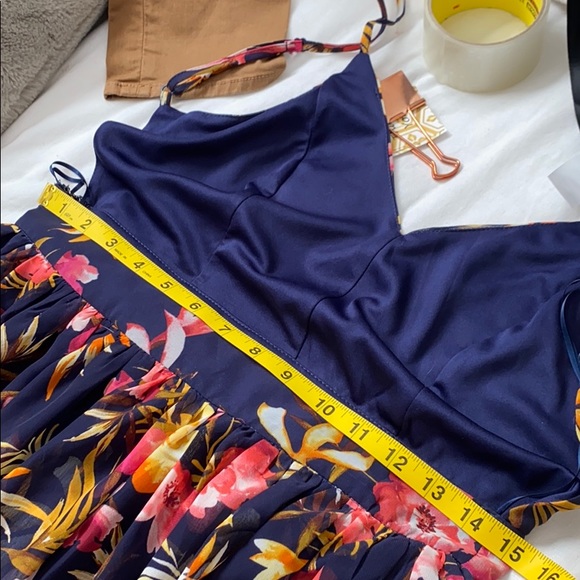 ShopHopes Floral Backless Maxi Dress - Picture 7 of 7